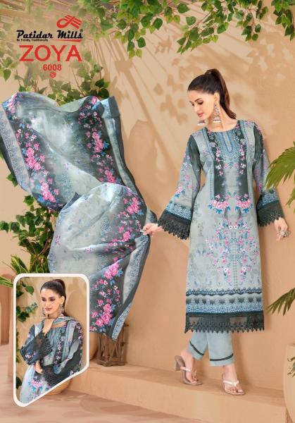 Patidar zoya vol-6 wholesale dress materials catalogue with price